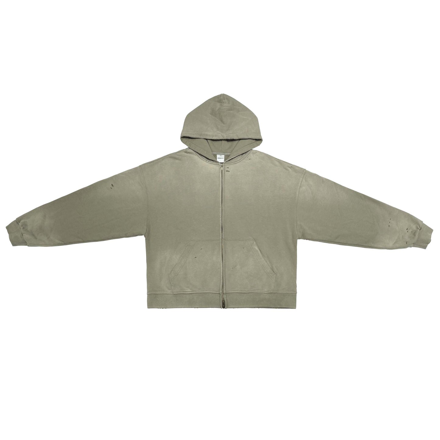 Washed Fearless Zip-Up