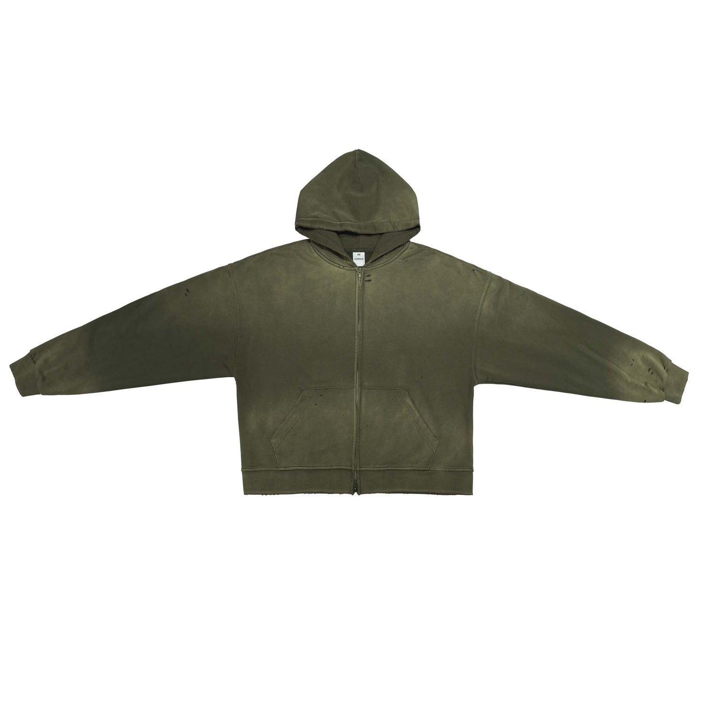 Washed Fearless Zip-Up