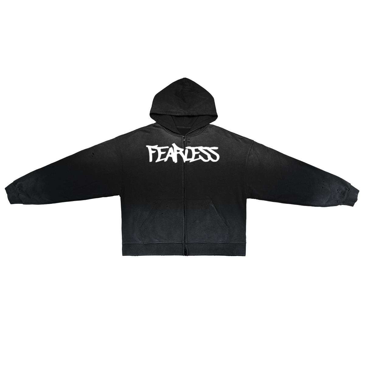 Washed Fearless Zip-Up